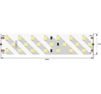 Светодиодная лента 1м. 24W 2700K DSG2252-24-WW-33 00-00001493_SW