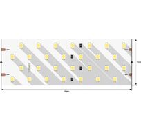 Светодиодная лента 1м. 26W 3000К DSG2280-24-WW-33 00-00000533_SW